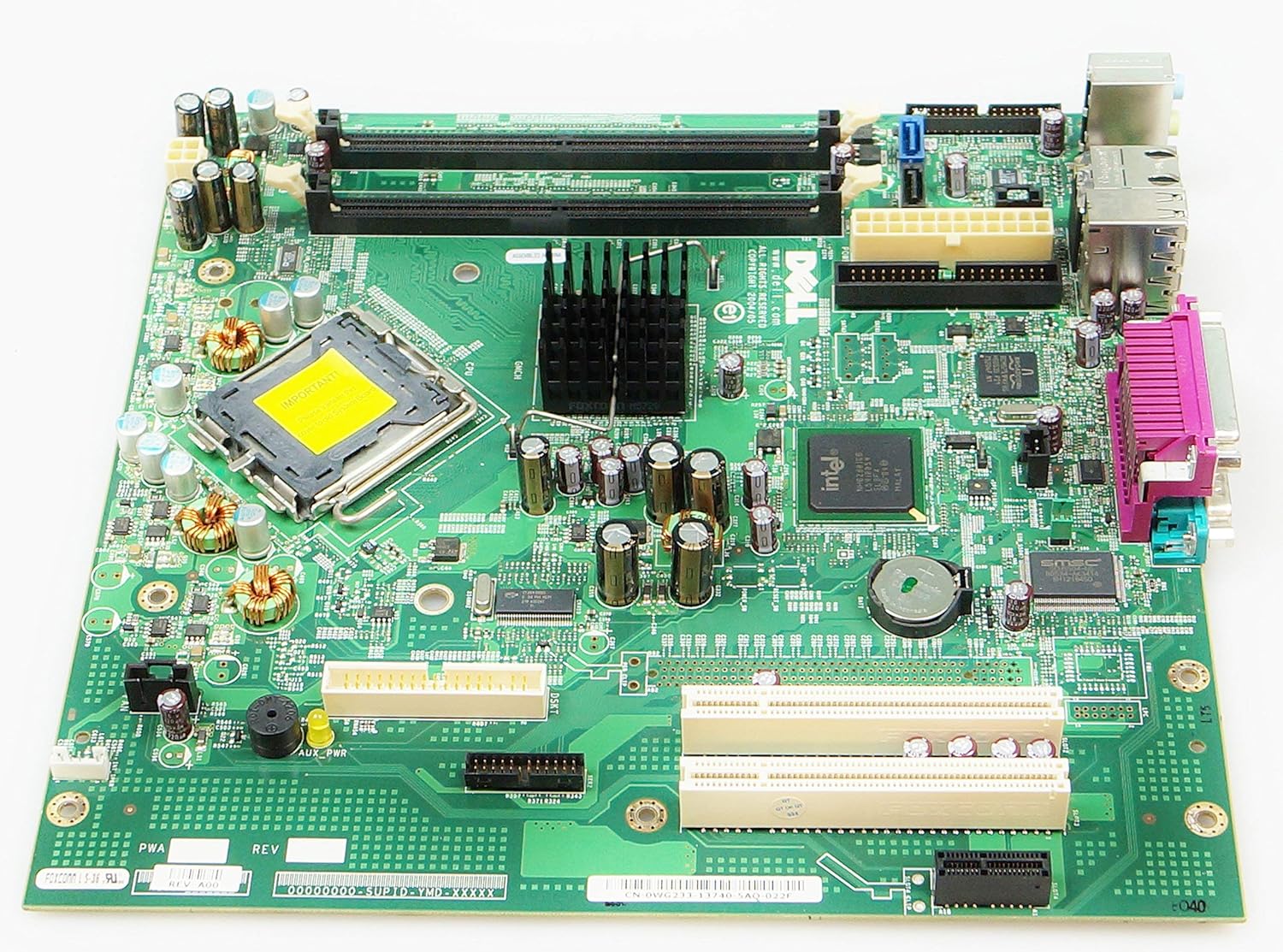 0Wg233 Dell Motherboard For Optiplex Gx520 (Certified Refurbished)