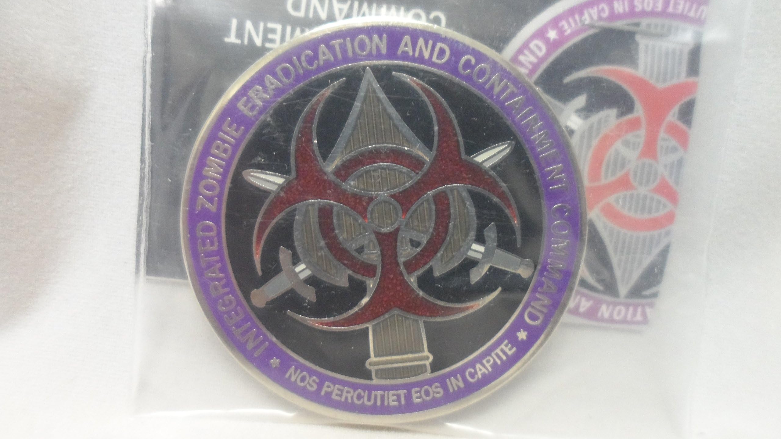 Nickel with Enamel Challenger Coin