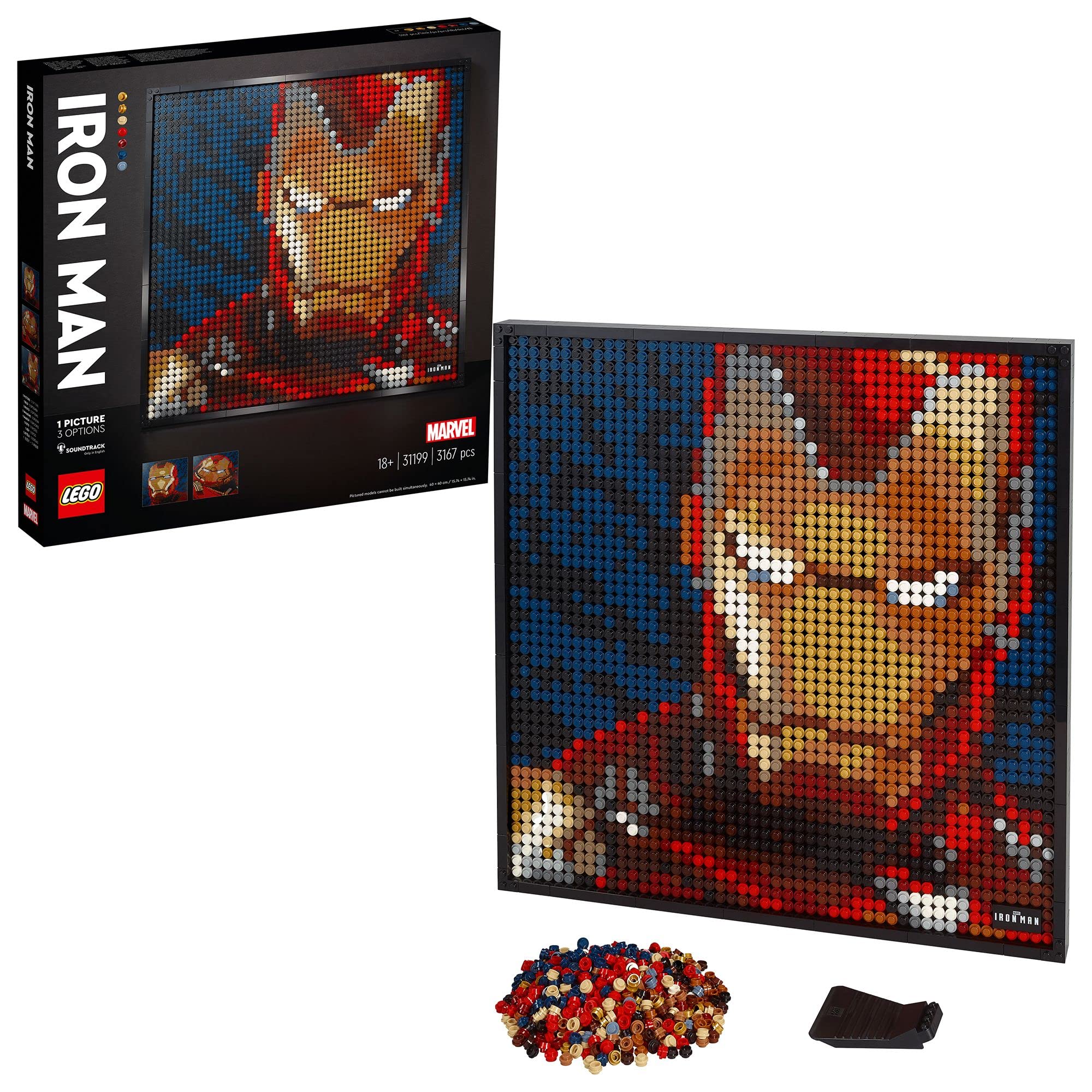 LEGO 31199 ART Marvel Studios Iron Man