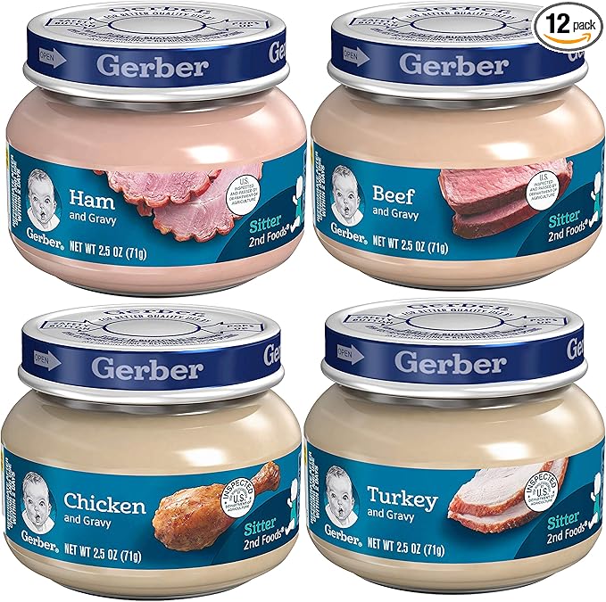 gerber turkey baby food