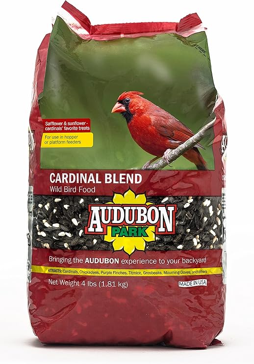 Aududon Park 12231 Cardinal Blend Wild Bird Food 4 Pounds Amazon