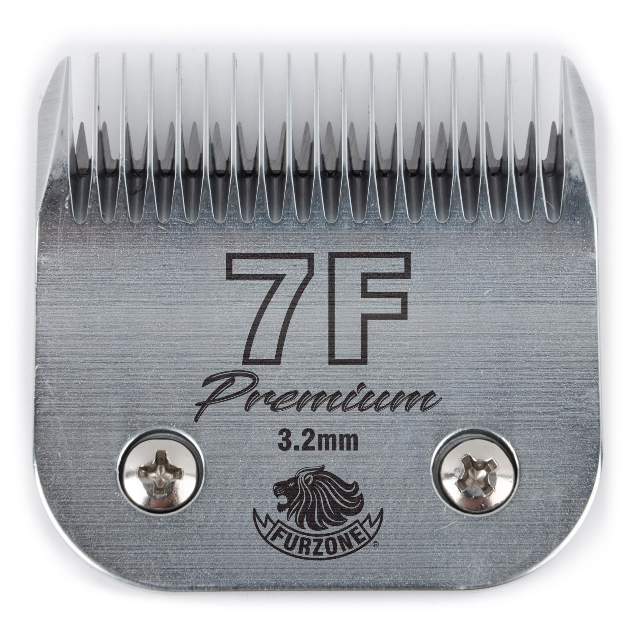 Furzone Detachable Blade - Size 7F Blade 1/8", Made of Extra Durable Japanese Steel, Compatible with Most Andis, Oster, Wahl A5 Clippers