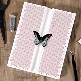 Butterfly Pinning Board Insect Pinning Board Butterfly Spreading Boards Foam Boards for Pinnings Insects Dual-Sided Bug Pin Trapping Boardes with Wings, EVA Foam