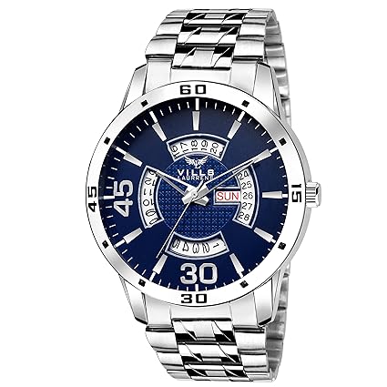 VL-1042 Day And Date Display Watch - For Men