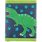 Stephen Joseph Unisex Kids Toddler Wallet, Dark Blue Dino