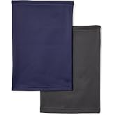 Amazon Essentials Men's Microfleece Neck Warmer Gaiter, Pack of 2