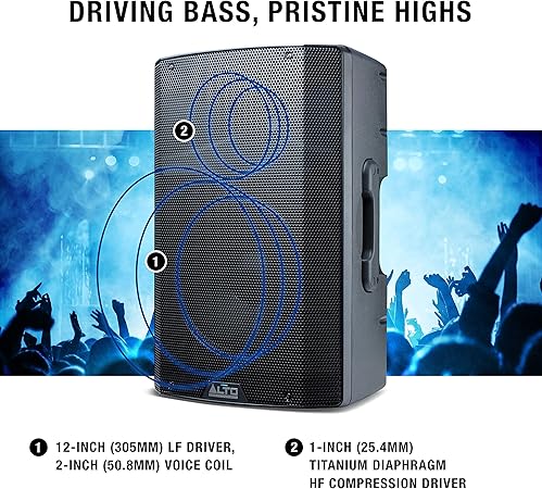 alto 600 watt speaker