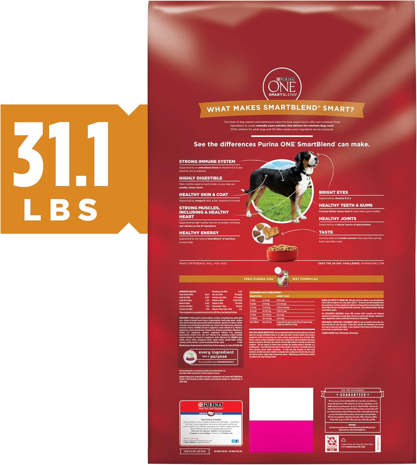 purina one smartblend 31.1 lb