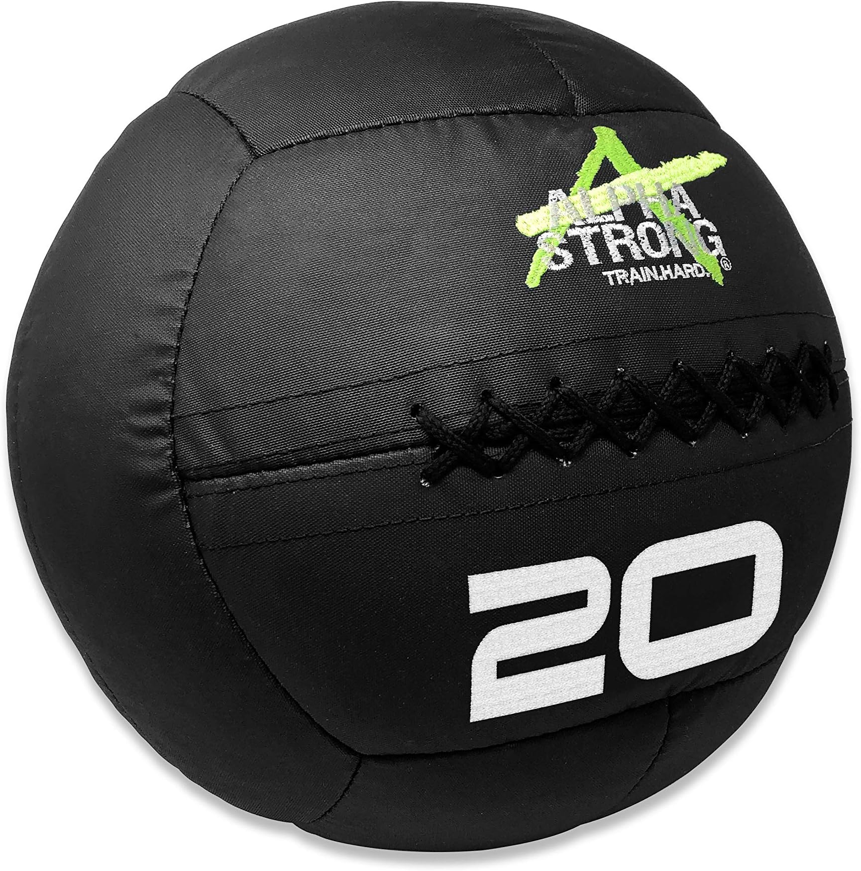 ALPHA STRONG Wall Balls - Soft Medicine Ball for Core Exercises