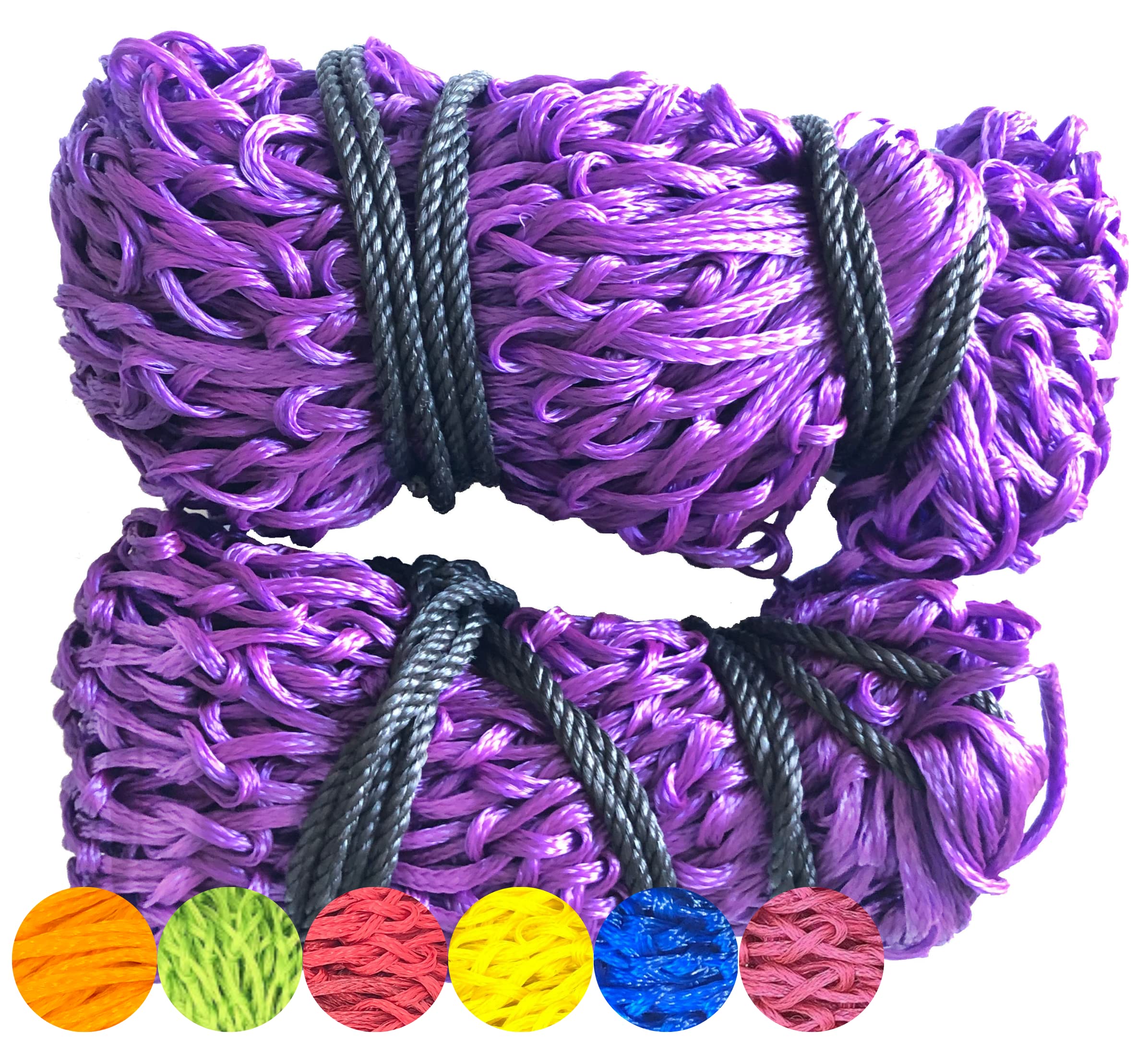 B Living 2 X Hay Net For Horses Multipack - Daisy Equestrian Net Bag With Extra Strong Mesh Holes For Greedy Horses.Horse Accessories Haynet For Haylage & Soak Hay Bale