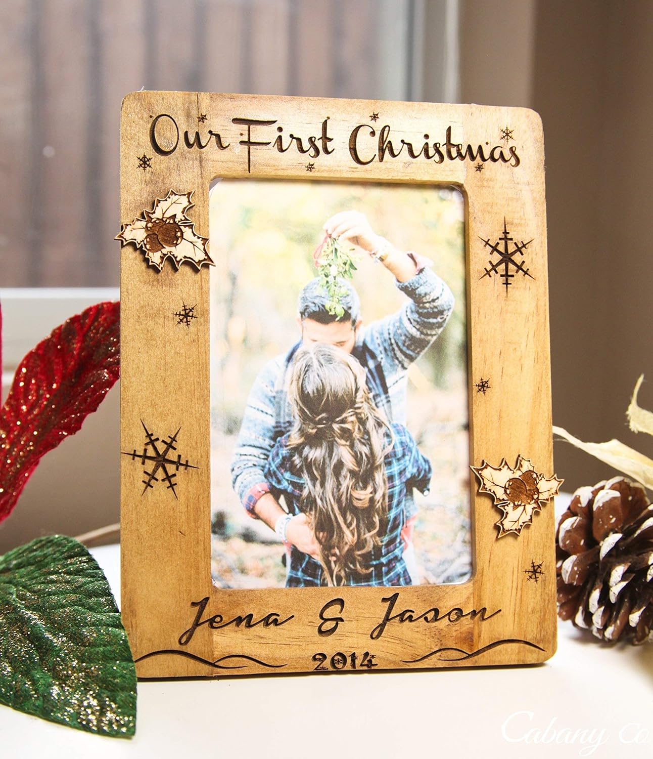 our first christmas frame