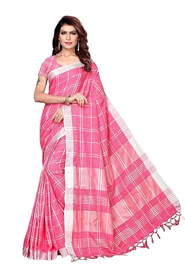 Women's Blouse Silk Saree with Blosue Piece