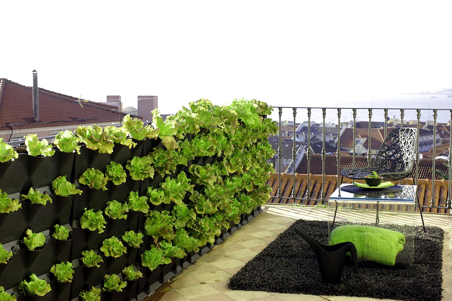 URBAN GREEN REVOLUTION Macetas Exteriores, 64 x 14 x H 57 cm ...
