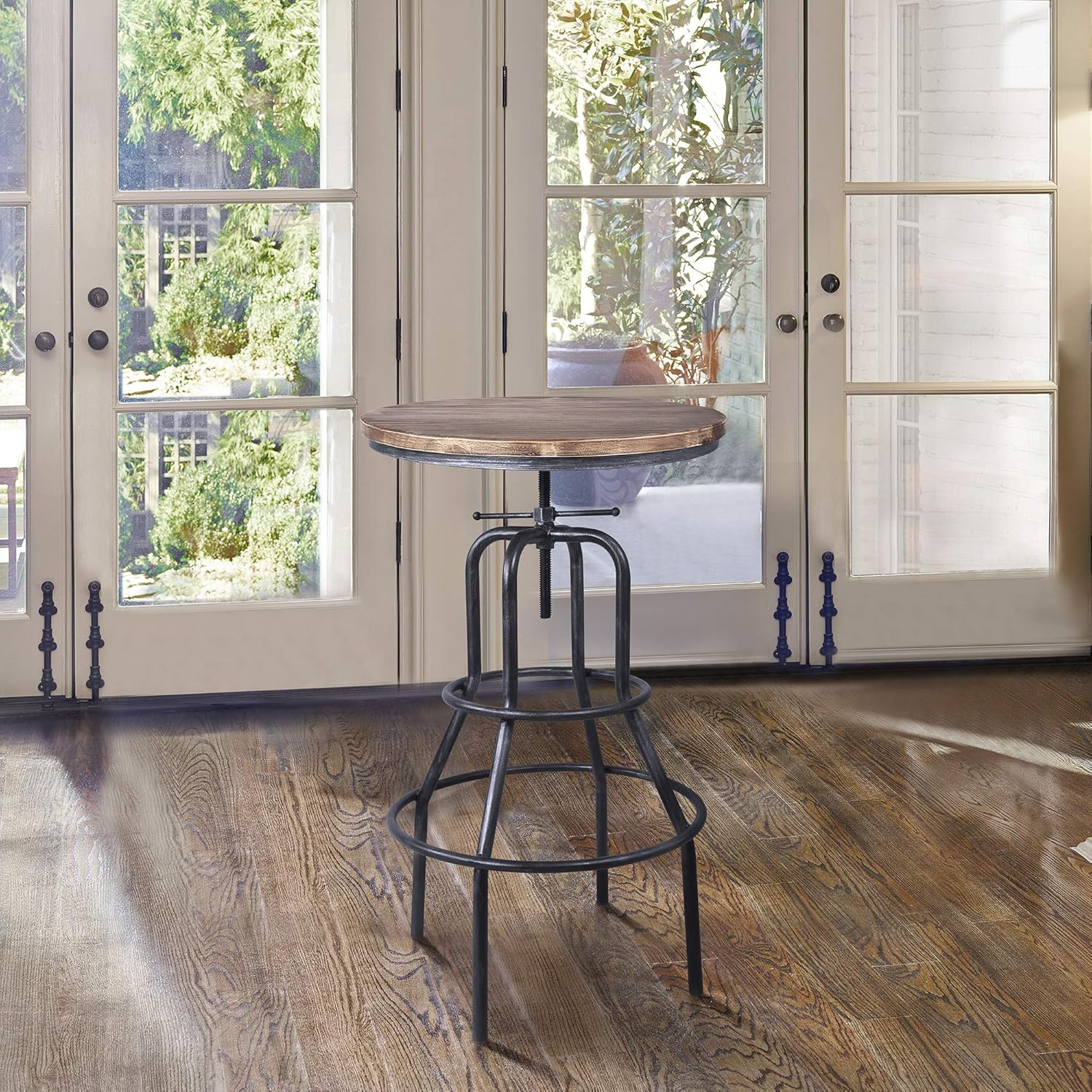 Best Titan Modern Metal Bar Table