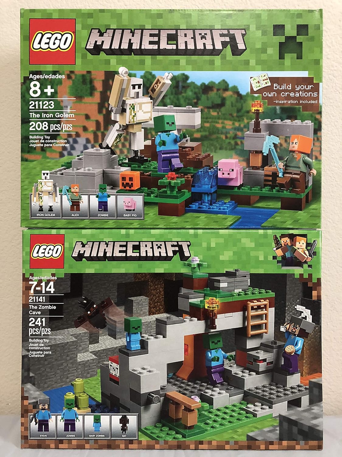 品質が完璧 ブロック レゴス マインクラフト アイアンゴレム B07kj9vjnq ゾンビの洞窟 国内発送 Www Aiq Aiq Com Mx