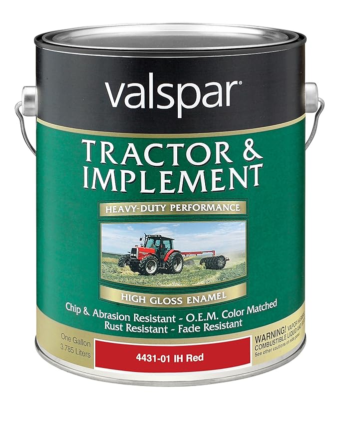 Valspar 443101 IH Red Tractor and Implement Paint 1