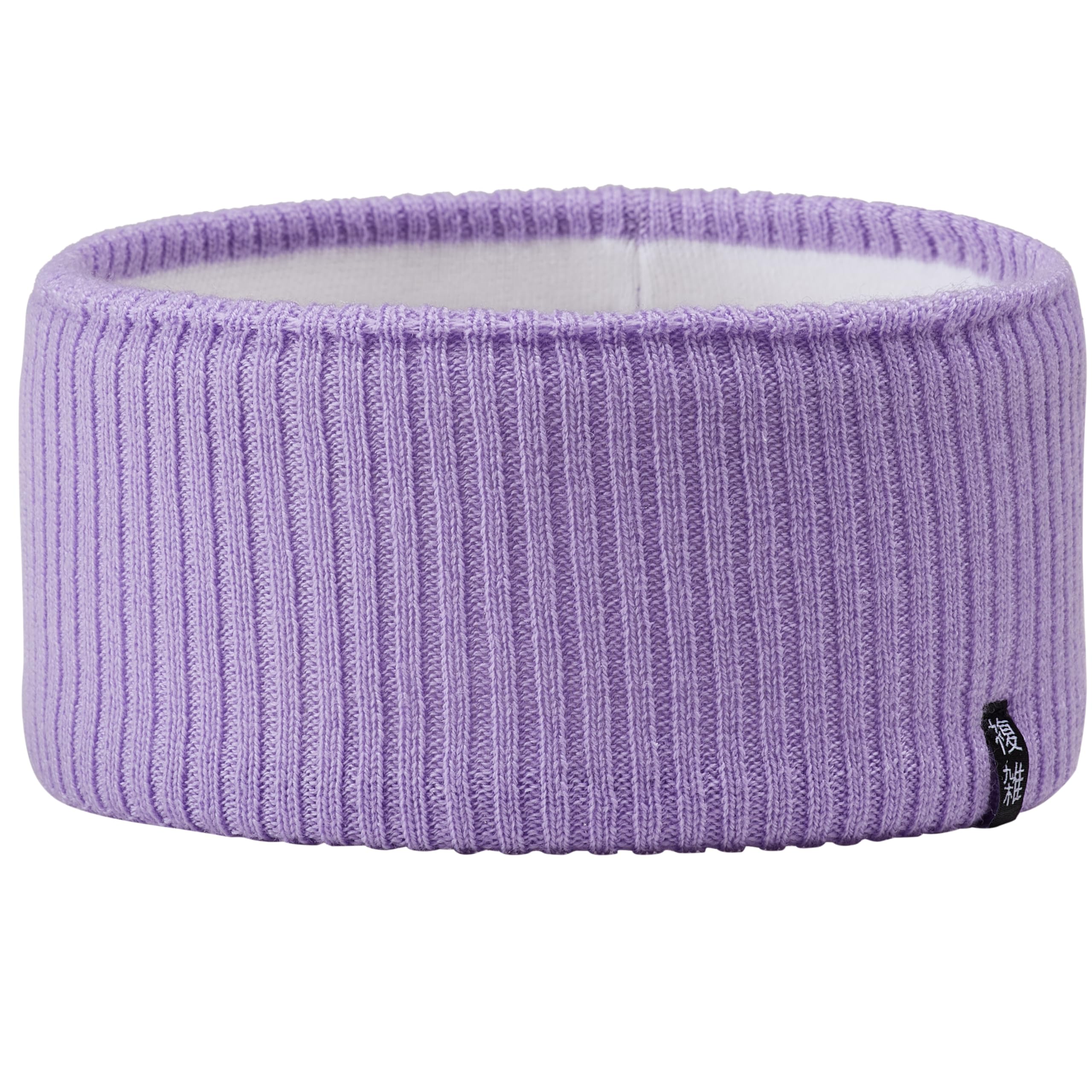 Enter the Complex® Headband for Men and Women 100% Merino Wool Winter Headband Soft and Stylish Unisex Lavender