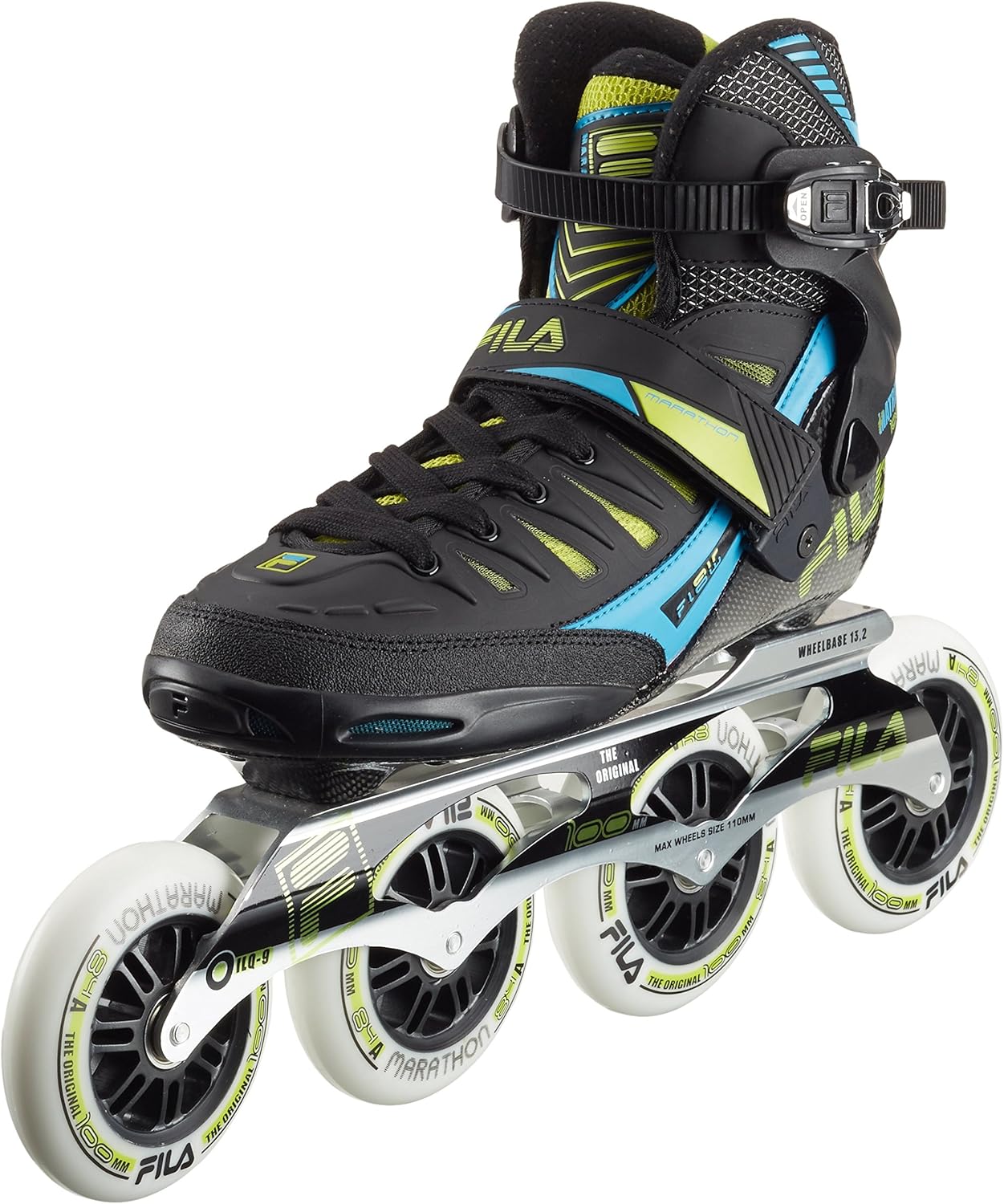 Fila Matrix 100 Inline Skates, Unisex, Inline Skate Matrix 100, schwarz
