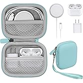 CaseSack All-in-One Case for iPhone MagSafe Charger & Battery Pack, Storage for Accessories/Power Adapter/Charge Cable/Docks, Compatible with AirPods 4/ Pro 3/2/ 1