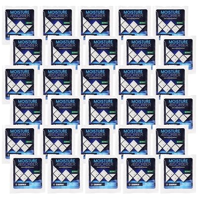 Moisture Absorber Sachets Activated Charcoal 1.4 oz/40g - Remove Excess Moisture In Air - Desiccant Dehumidifier for Closet, Drawer, Safe, Storage - Dampness & Humidity Control - Set of 30