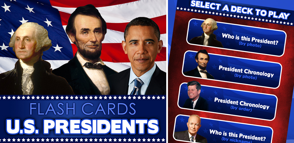 Flashcards United States Presidents Amazon.ca Apps for Android
