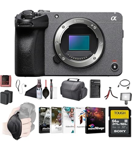 Amazon.com : Sony FX30 Cinema Line Camera with XLR Handle Unit