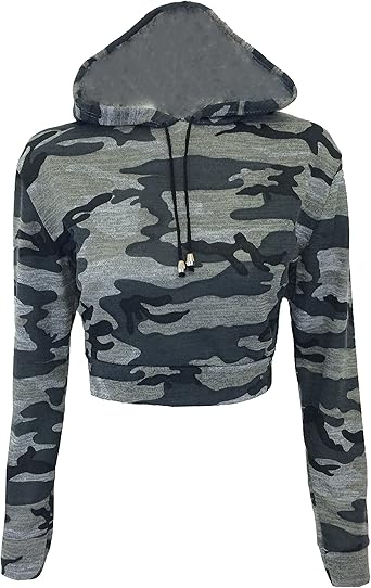 ladies camo sweatshirt