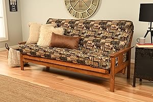 Kodiak Furniture Monterey Futon Set with Barbados Finish, Full, Peter's Cabin