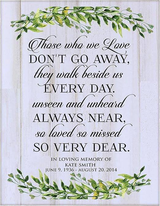 personalized gifts for loss of mother