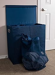 BIRDROCK HOME Laundry Hamper with Lid | Removable