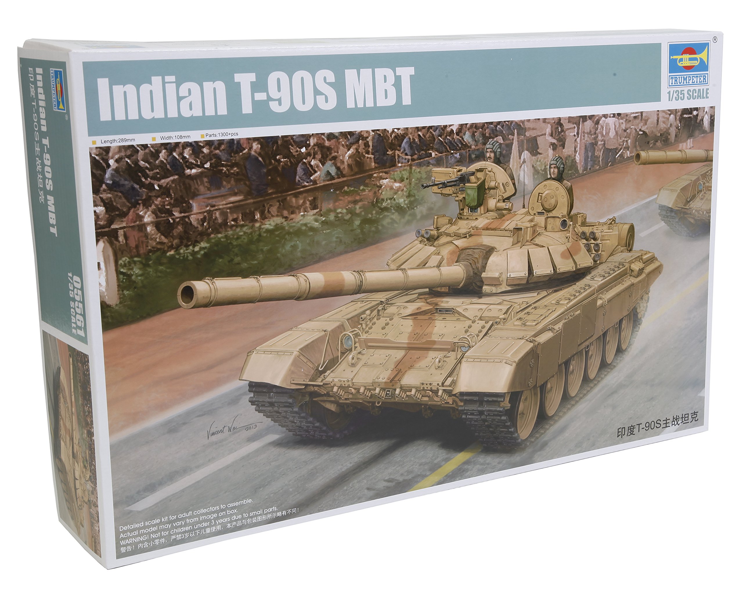 Trumpeter 1:35 - Indian T-90C MBT
