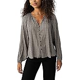 Sanctuary Women's Geo Blouson Blouse