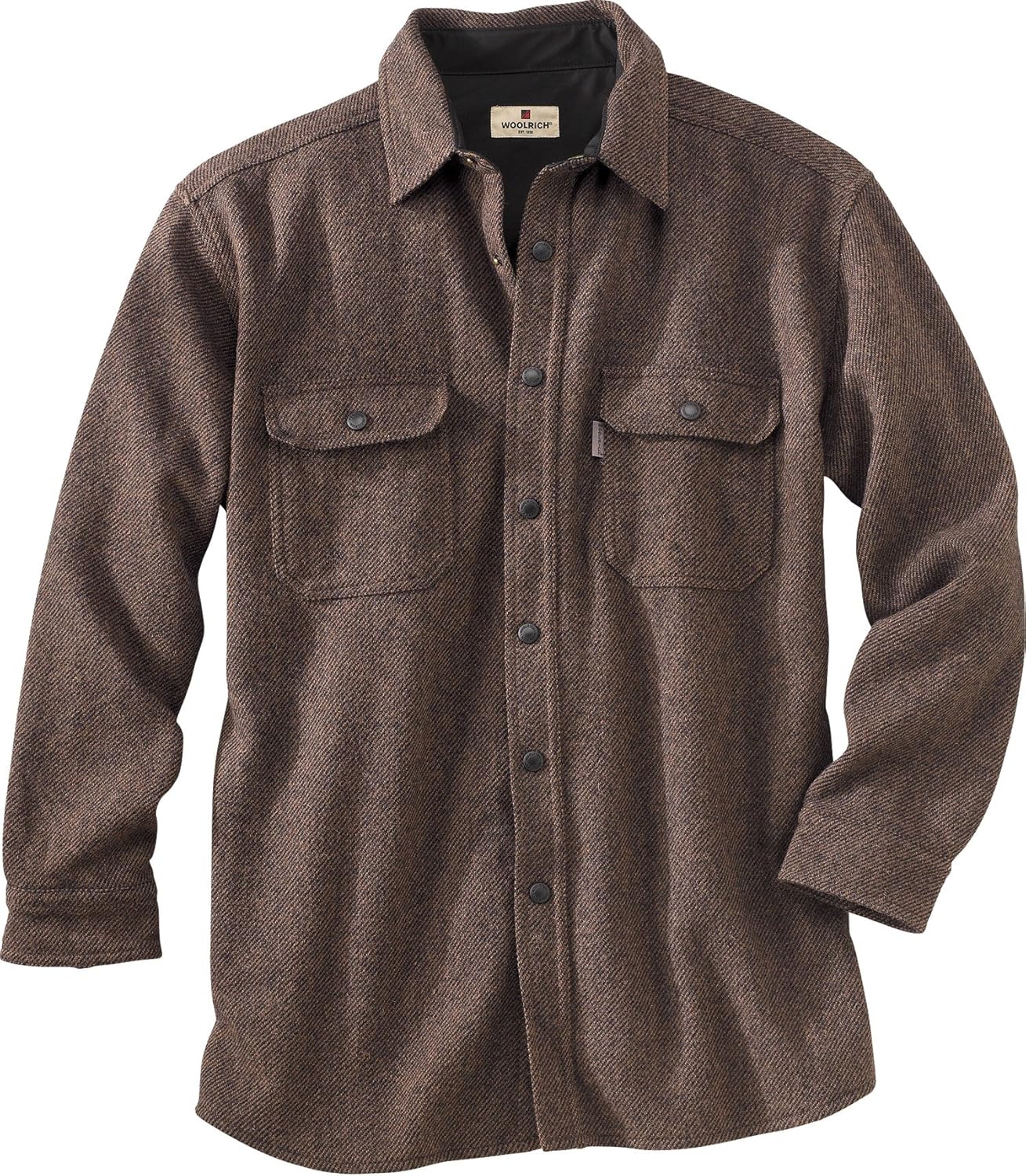 Woolrich Mens Alaskan Shirt (Large, Buckskin) at Amazon Men’s Clothing