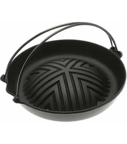 Iwachu Gusseisen Omelett-Pfanne Large - Japanische Omelettpfanne 24 Cm