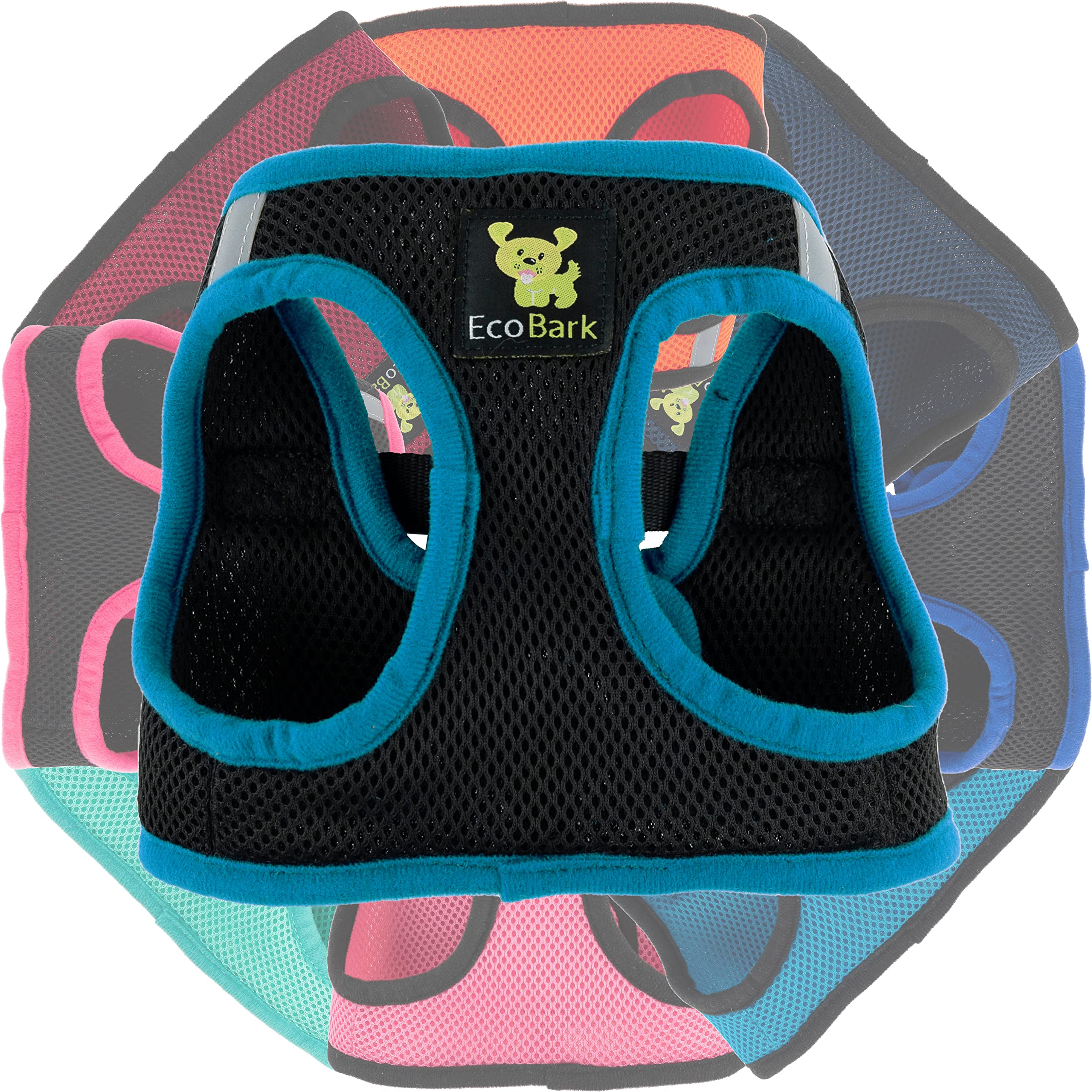 Photo 1 of EcoBark Step in Dog Harness Reflective Soft Ultra Padded Mesh Dog Harnesses for XXS, XS, Small, and Medium Dogs Eco-Friendly Comfort Secure Halter No Pull Adjustable Pet Vest
