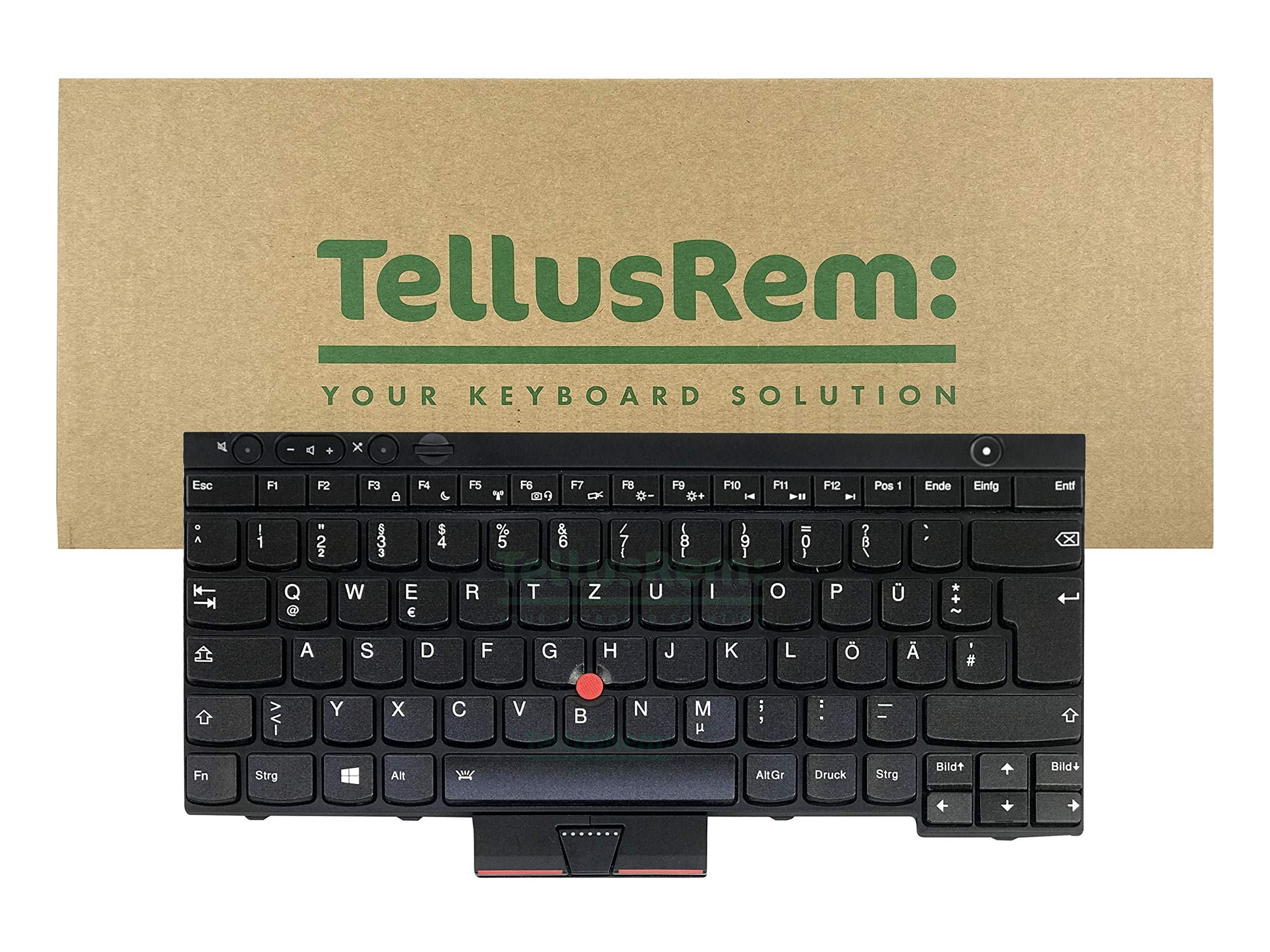 TellusRem replacement German backlit keyboard for Lenovo Thinkpad T430 T430i T430s T430si T430U T530 T530i T530S W530 X13X X230 X230i X230it X230T