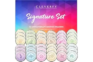 Cleverfy Shower Steamers Aromatherapy – Stocking Stuffers for Women, Teens and Wife – Christmas Gifts for Women and Teen Girls – White Elephant Gifts for Adults – 36 Tablets