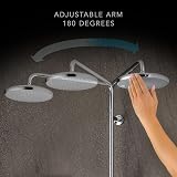 Mira Vigour T Dual Bath Shower Mixer Thermostatic White Chrome view 2
