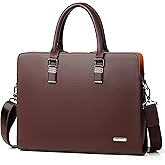 FSD.WG]Business Bag Leather Briefcase Shoulder Laptop Business Bag for Men