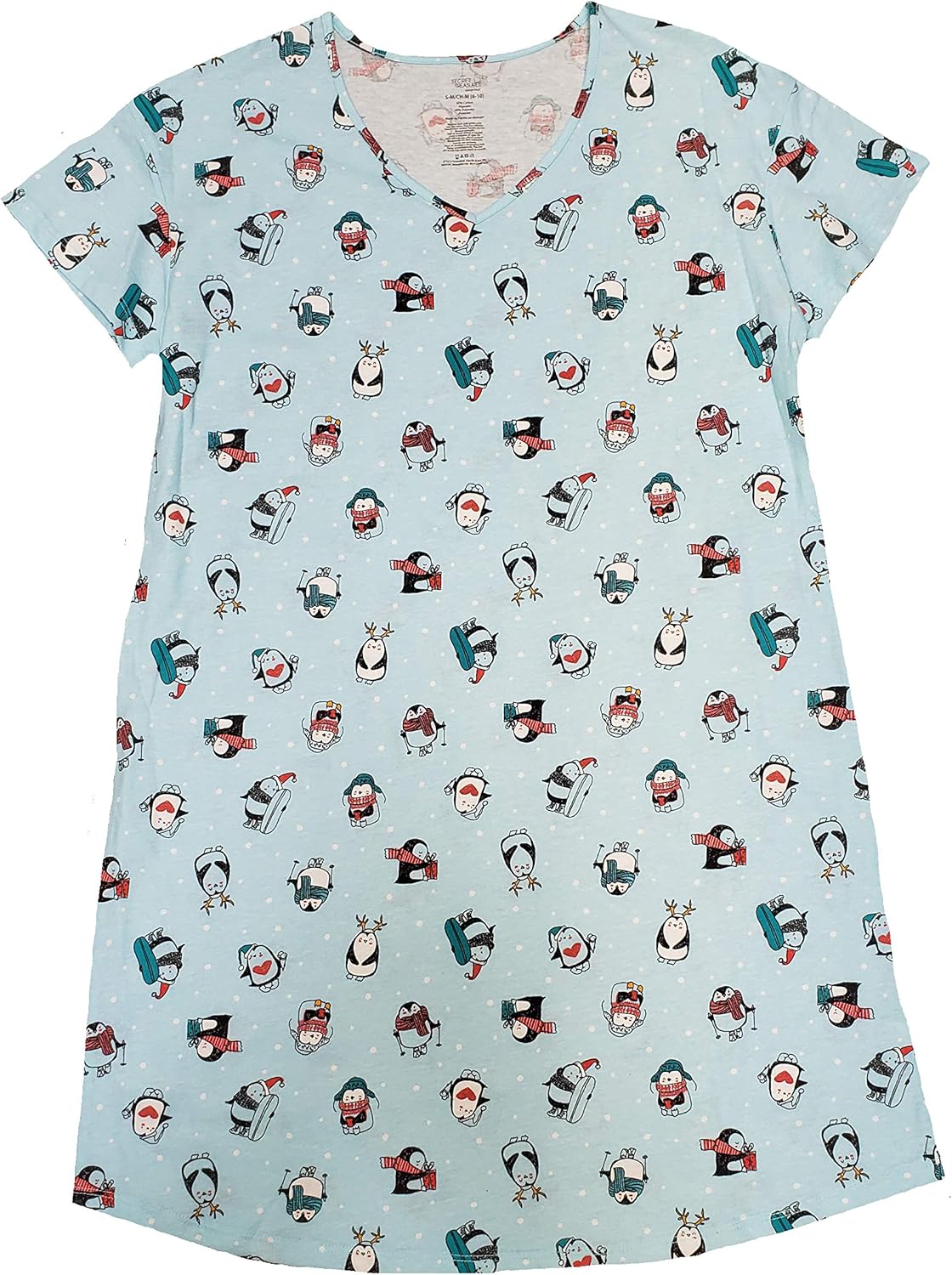 secret treasures long sleeve nightgown