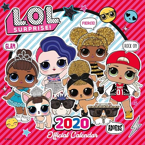 Download LOL Surprise! 2020 Calendar - Official Square Wall Format Calendar PDF