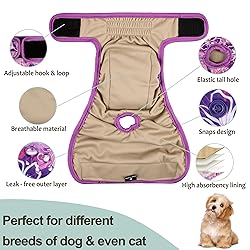 Female Dog Diapers - Premium Reusable Diapers for