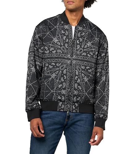 Armani Exchange A|X Mens Reversible Shiny Metallic Linear Logo