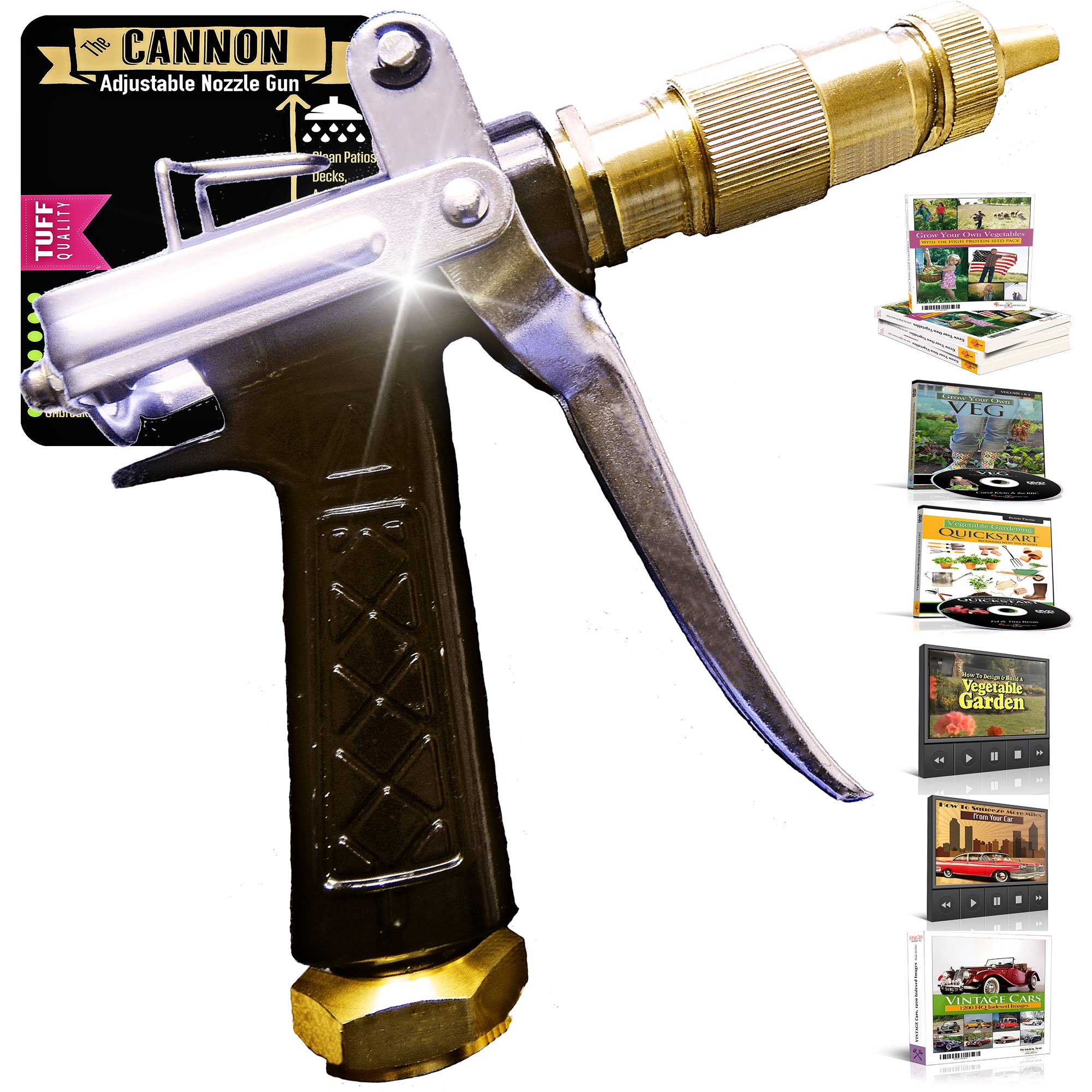 Outbacktuff Cannon Metal Hose Nozzle Sprayer 21 91zP8KWV6vL