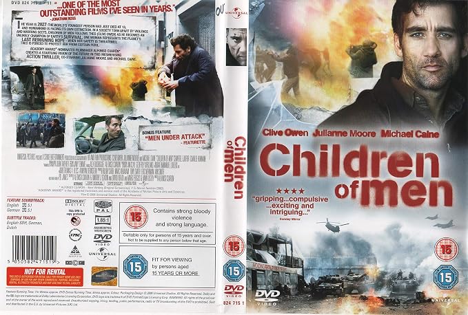 Amazon Co Jp Children Of Men Region 2 4 5 Pal Dvd Dvd ブルーレイ