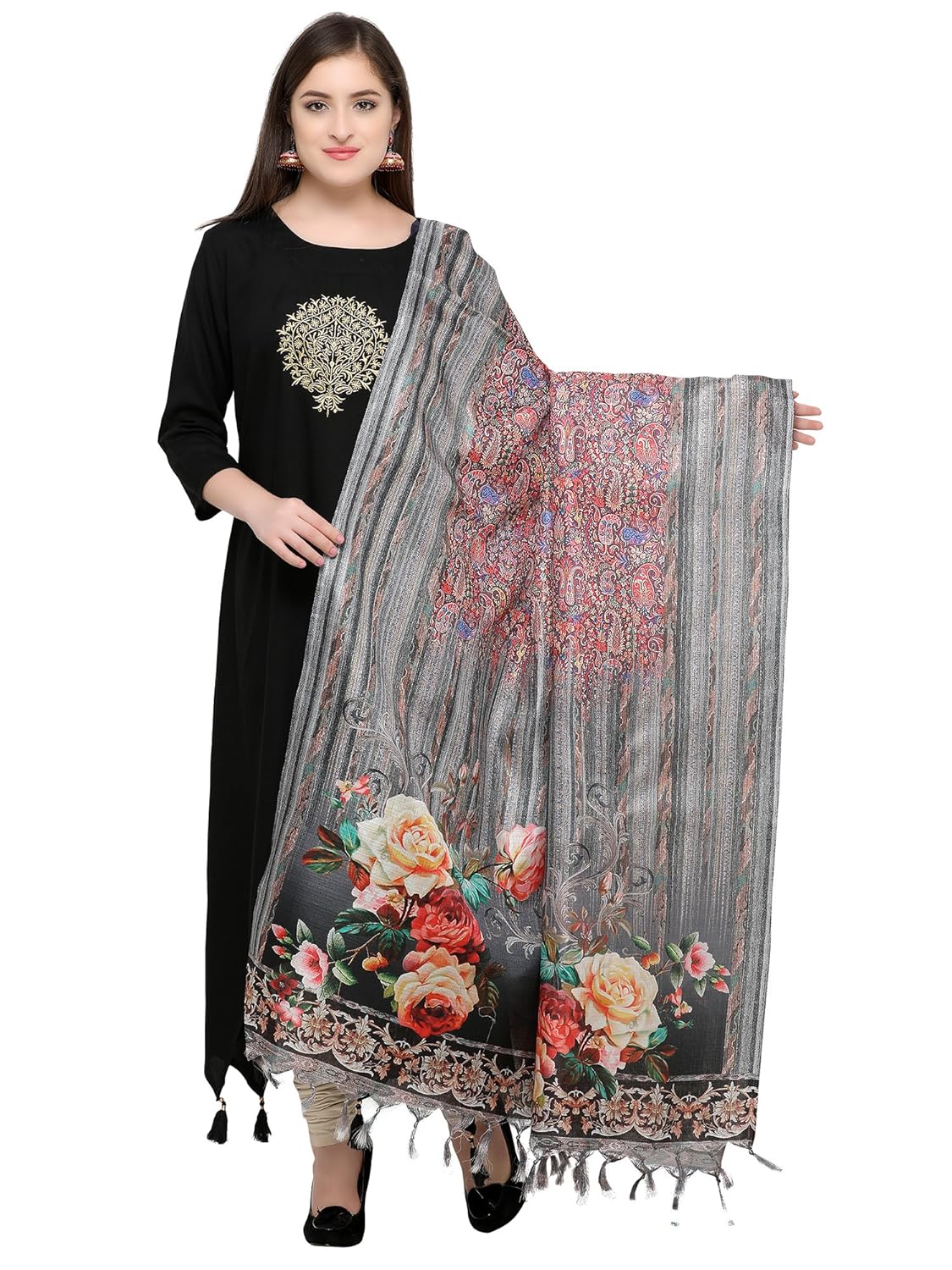 mrinalika fashion women's khadi silk digital print dupatta(grey_dgdpt36_free size)