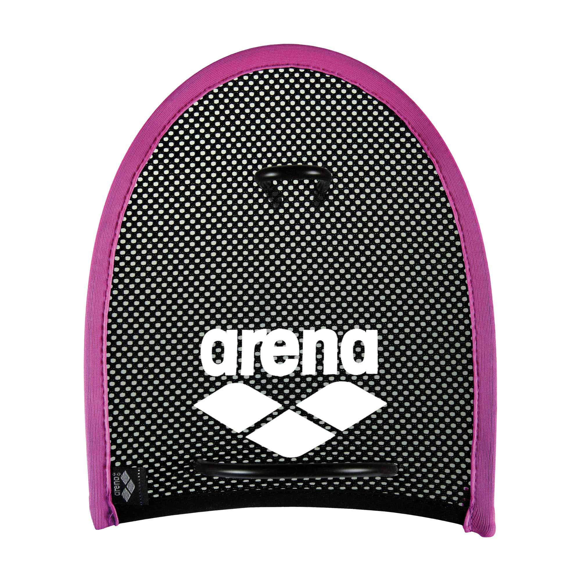 ARENA Adult Swimming Hand Paddles Flex, Unisex, Handpaddles Flex, Pink/black, M