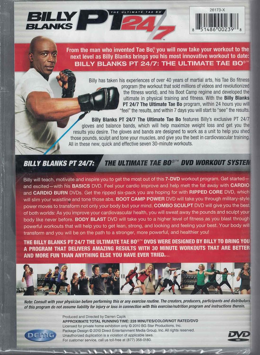 billy blanks pt 24 7 bands and gloves