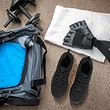 Get Fit Men’s Lace-Up Running Trainers Lightweight Breathable Mesh Black 10 view 3