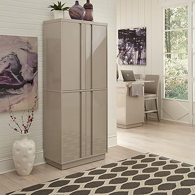 Linear II Gray Kitchen Pantry by Home Styles